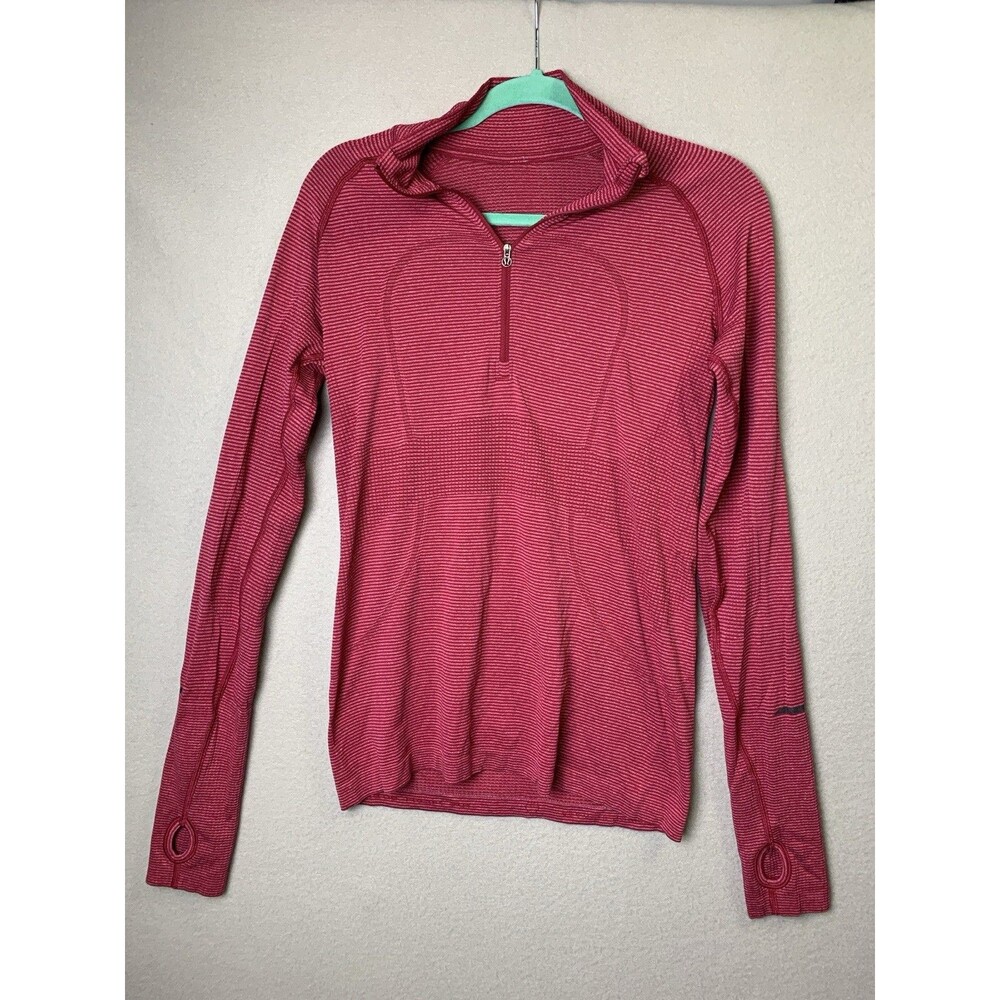 Lululemon Run Swiftly Tech Womans Size 10 1/4 Zip… - image 1